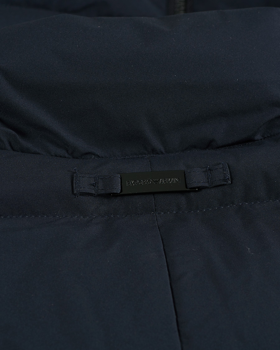 Homme | Manteaux Et Vestes | Emporio Armani | Comfort Stretch Down Parka Navy