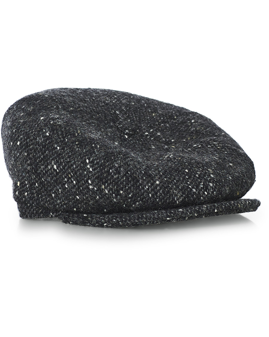 Homme | Lock & Co Hatters Glen Flat Wool Cap Dark Grey | Lock & Co Hatters | Glen Flat Wool Cap Dark Grey