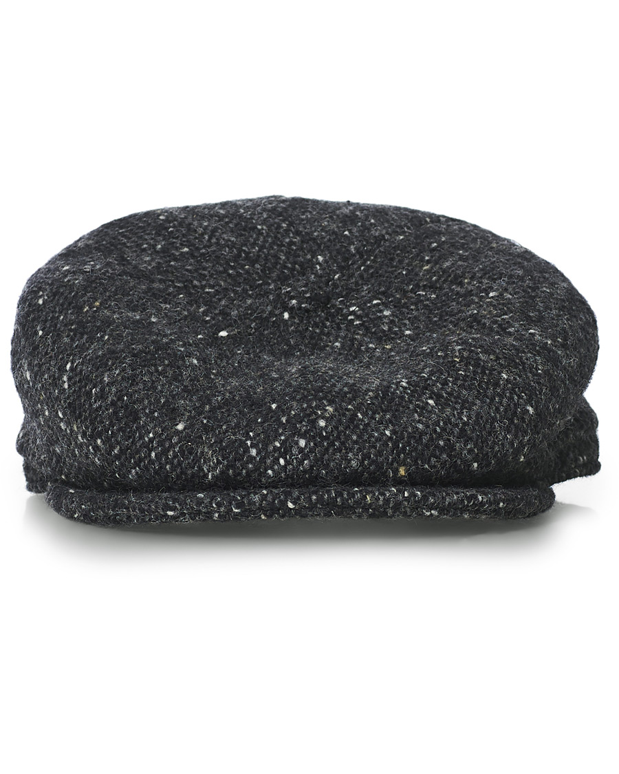 Homme | Lock & Co Hatters Glen Flat Wool Cap Dark Grey | Lock & Co Hatters | Glen Flat Wool Cap Dark Grey