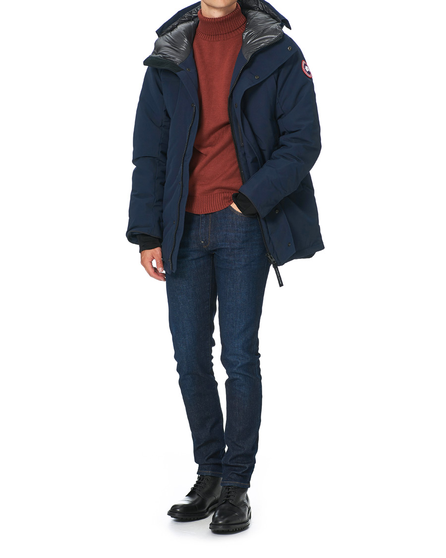 Homme | Manteaux Et Vestes | Canada Goose | Sanford Parka Atlantic Navy