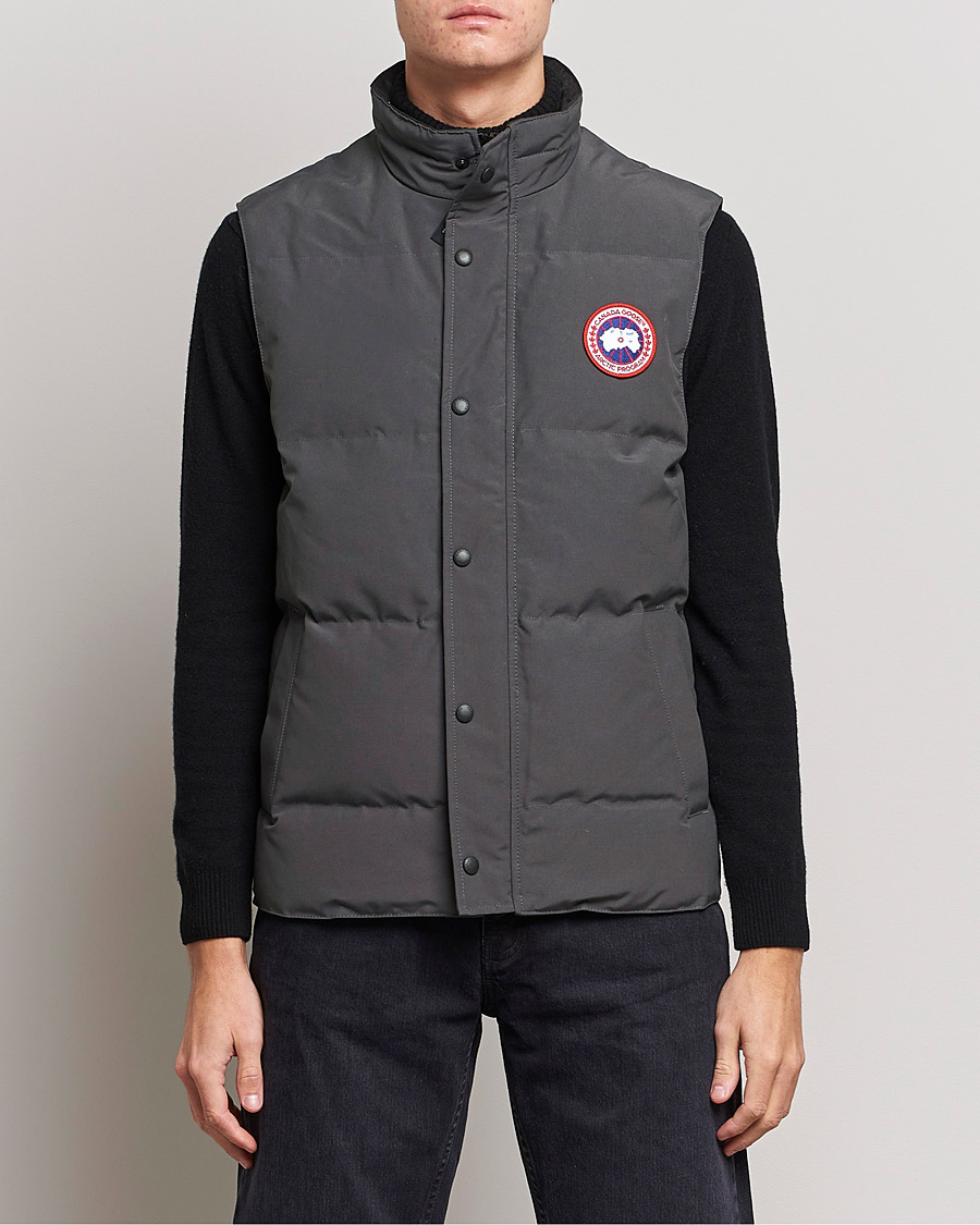 Homme | Manteaux Et Vestes | Canada Goose | Garson Vest Graphite