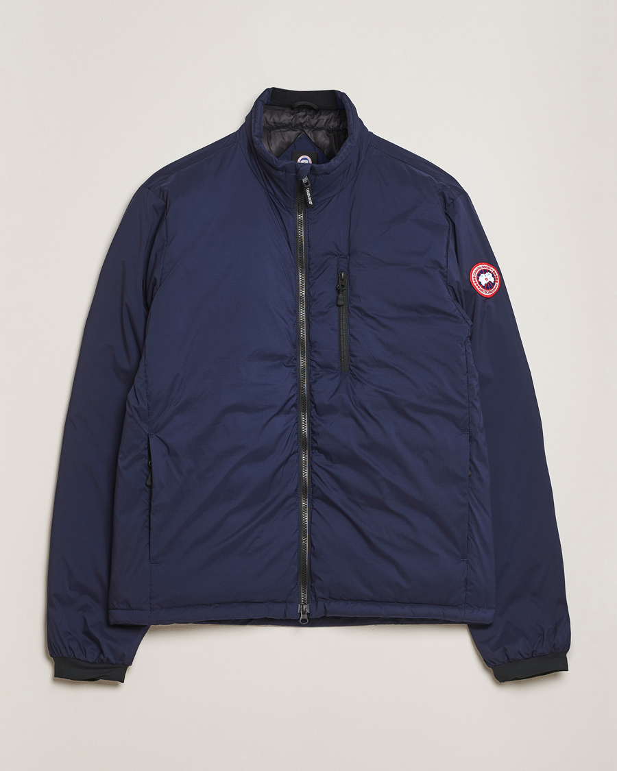 Homme | Manteaux Et Vestes | Canada Goose | Lodge Jacket Atlantic Navy