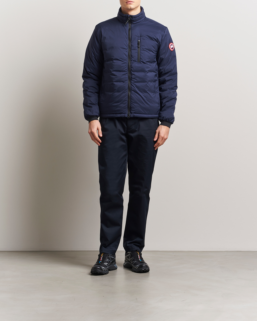 Homme | Manteaux Et Vestes | Canada Goose | Lodge Jacket Atlantic Navy