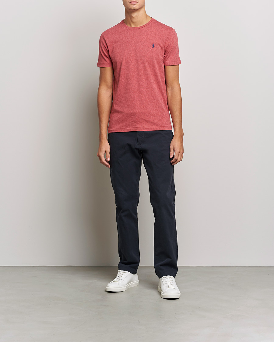 Homme | T-shirts | Polo Ralph Lauren | Crew Neck Tee Venetian Red Heather