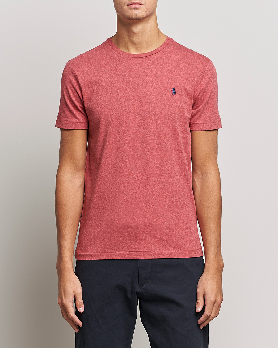 Homme | T-shirts | Polo Ralph Lauren | Crew Neck Tee Venetian Red Heather