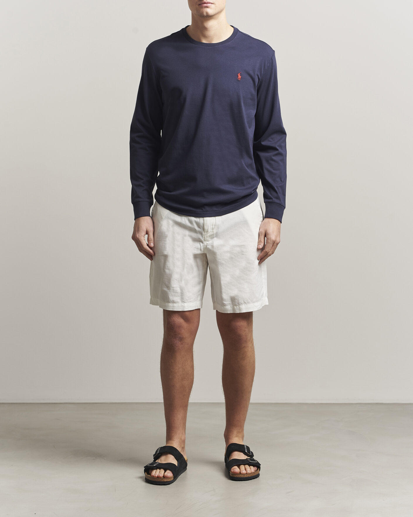 Homme | T-shirts | Polo Ralph Lauren | Custom Slim Fit Long Sleeve Tee Ink