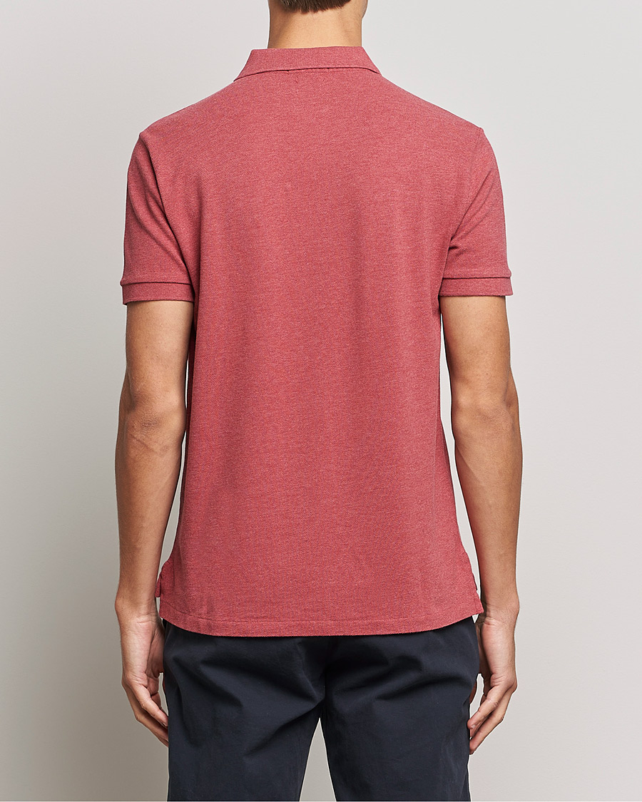 Homme | Polos | Polo Ralph Lauren | Custom Slim Fit Polo Venetian Red Heather