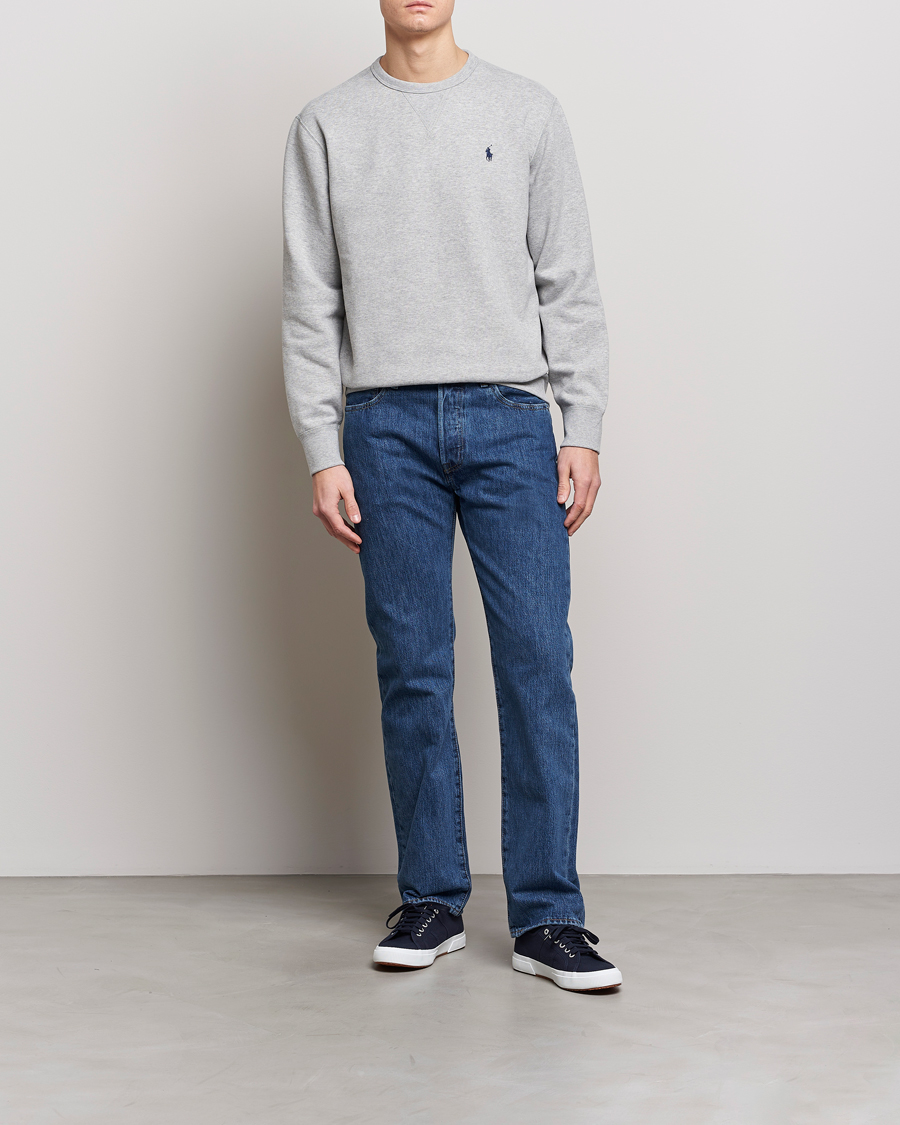 Homme | Pulls Et Tricots | Polo Ralph Lauren | Crew Neck Sweatshirt Andover Heather