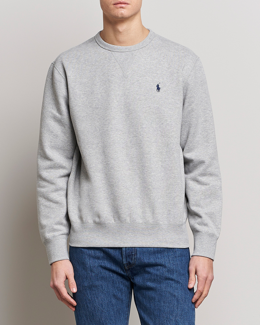 Homme | Pulls Et Tricots | Polo Ralph Lauren | Crew Neck Sweatshirt Andover Heather