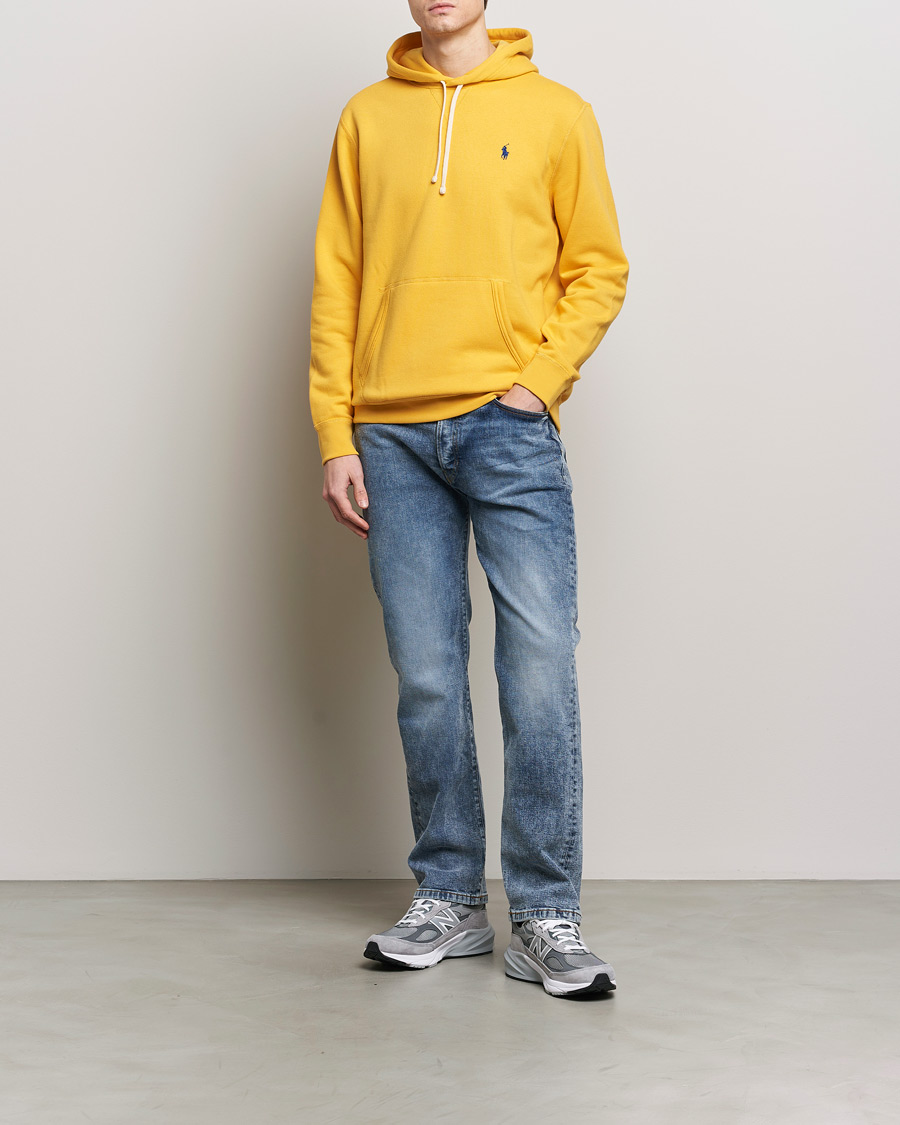 Homme | Pulls Et Tricots | Polo Ralph Lauren | RL Fleece Hoodie Gold Bugle
