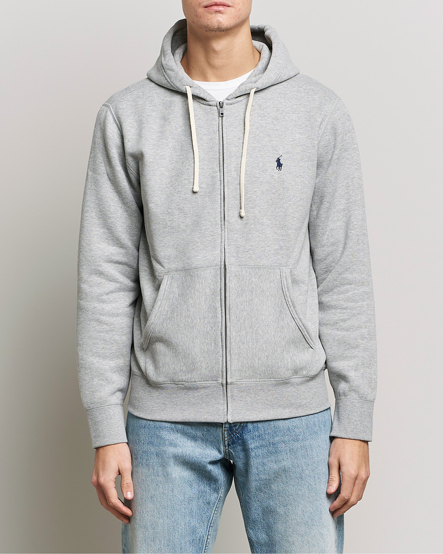 Homme | Pulls Et Tricots | Polo Ralph Lauren | Fleece Full Zip Hoodie Andover Heather