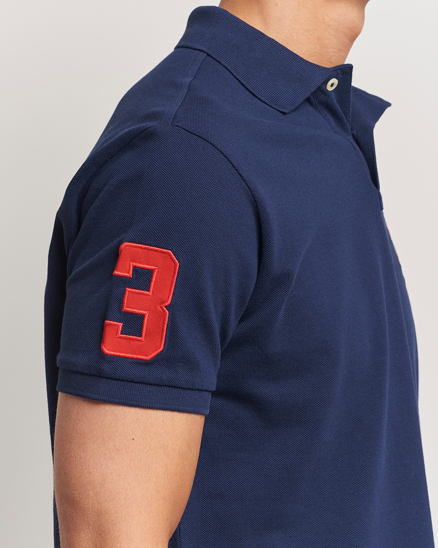 Homme | Polos | Polo Ralph Lauren | Custom Slim Fit Match Club Polo Newport Navy