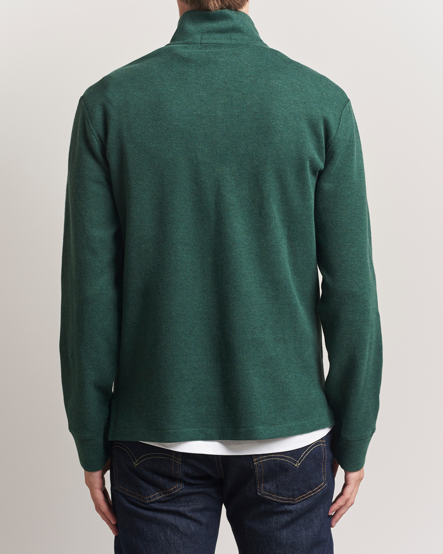 Homme | Pulls Et Tricots | Polo Ralph Lauren | Double Knit Jaquard Half Zip Sweater Pine Heather