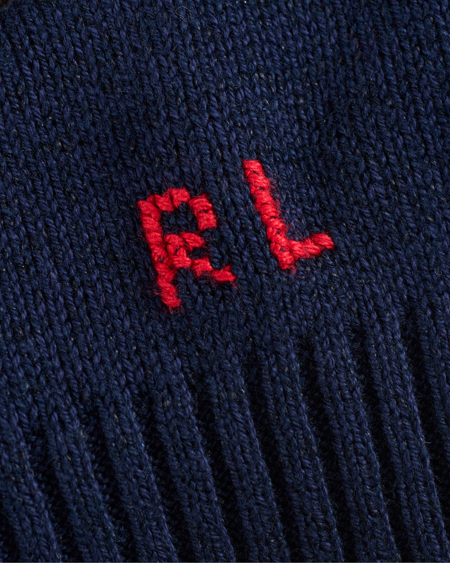 Homme | Pulls Et Tricots | Polo Ralph Lauren | Polo Player Bear Knitted Sweater Navy