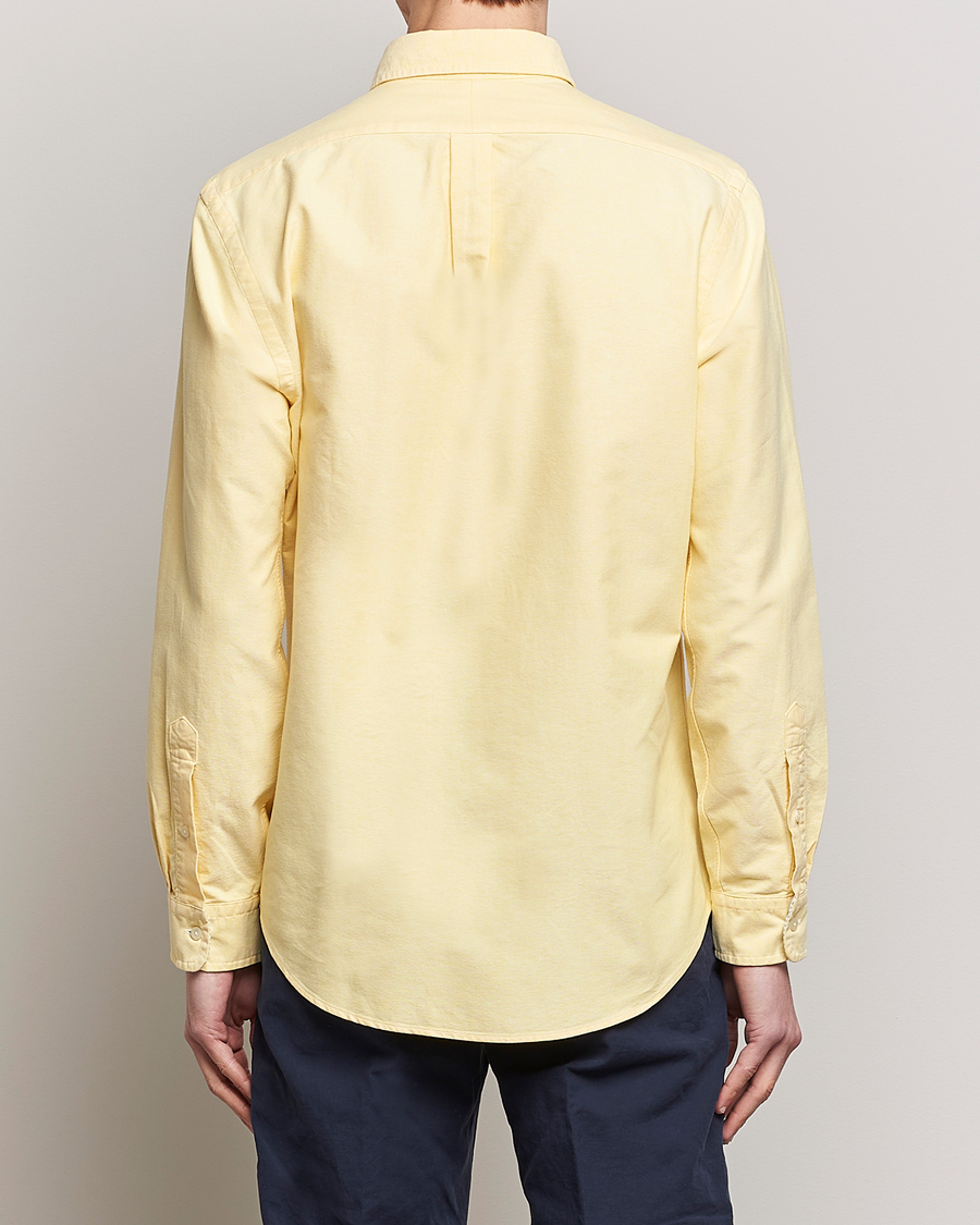 Homme | Chemises | Polo Ralph Lauren | Custom Fit Oxford Button Down Shirt Yellow