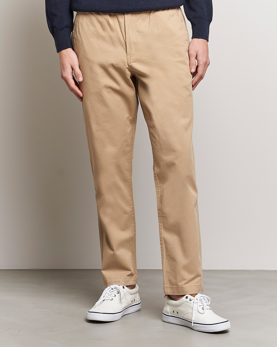 Homme | Pantalons | Polo Ralph Lauren | Prepster Stretch Twill Drawstring Trousers Khaki