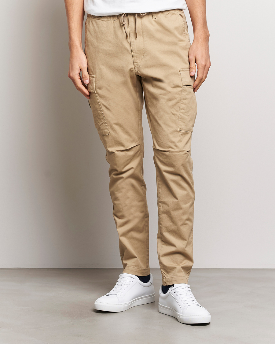 Men | Cargo Trousers | Polo Ralph Lauren | Twill Cargo Pants Khaki