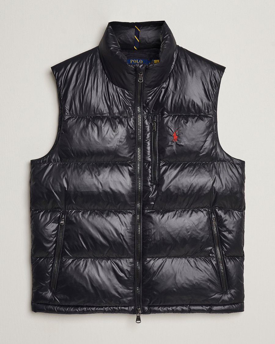 Homme | Manteaux Et Vestes | Polo Ralph Lauren | El Cap High Gloss Down Vest Black