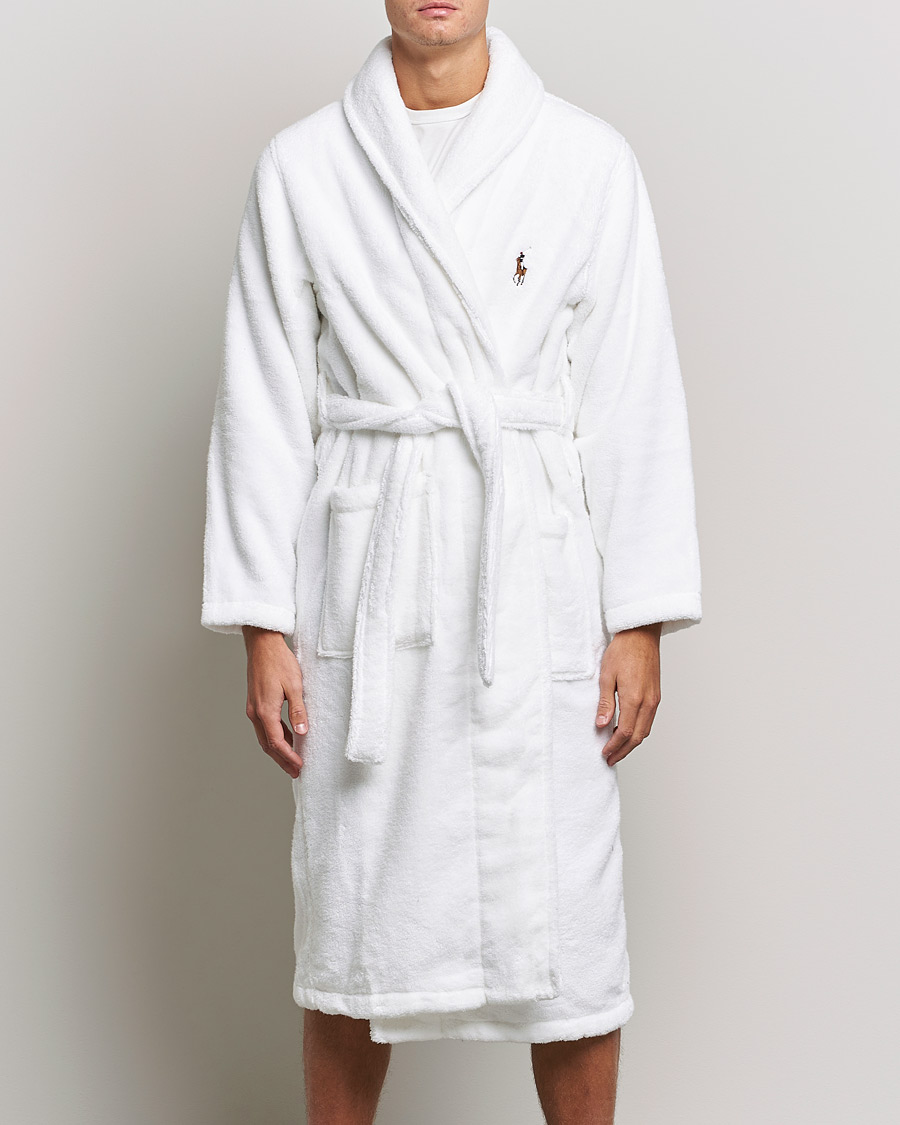Homme | Loungewear | Polo Ralph Lauren | Cotton Terry Robe White White