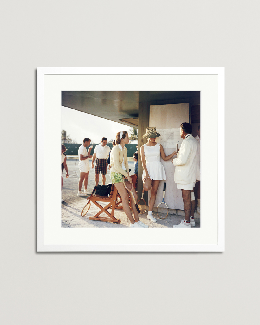 Homme | Affiches | Sonic Editions | Framed Slim Aarons Tennis In The Bahamas
