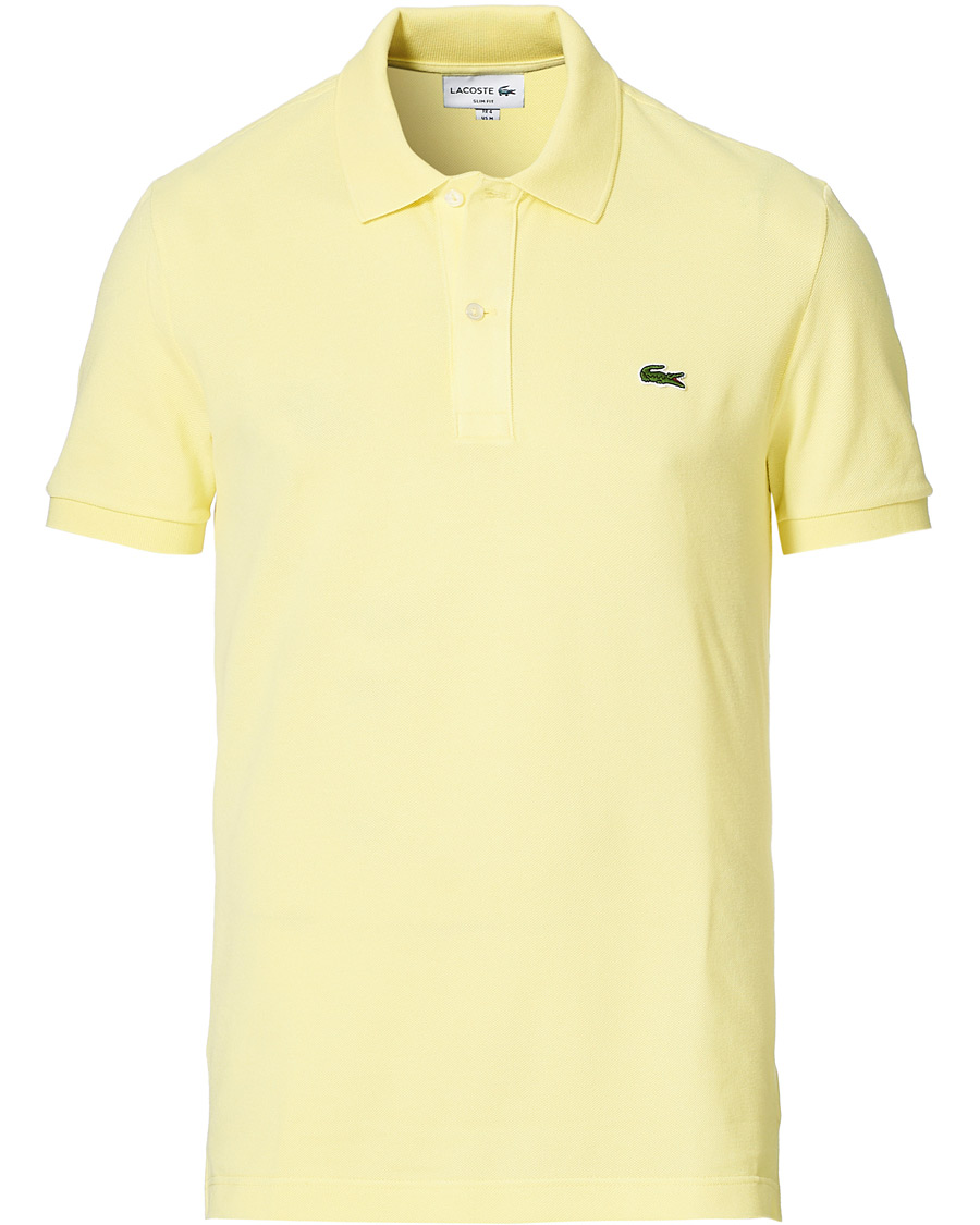 Homme | Polos | Lacoste | Slim Fit Polo Piké Bright Yellow