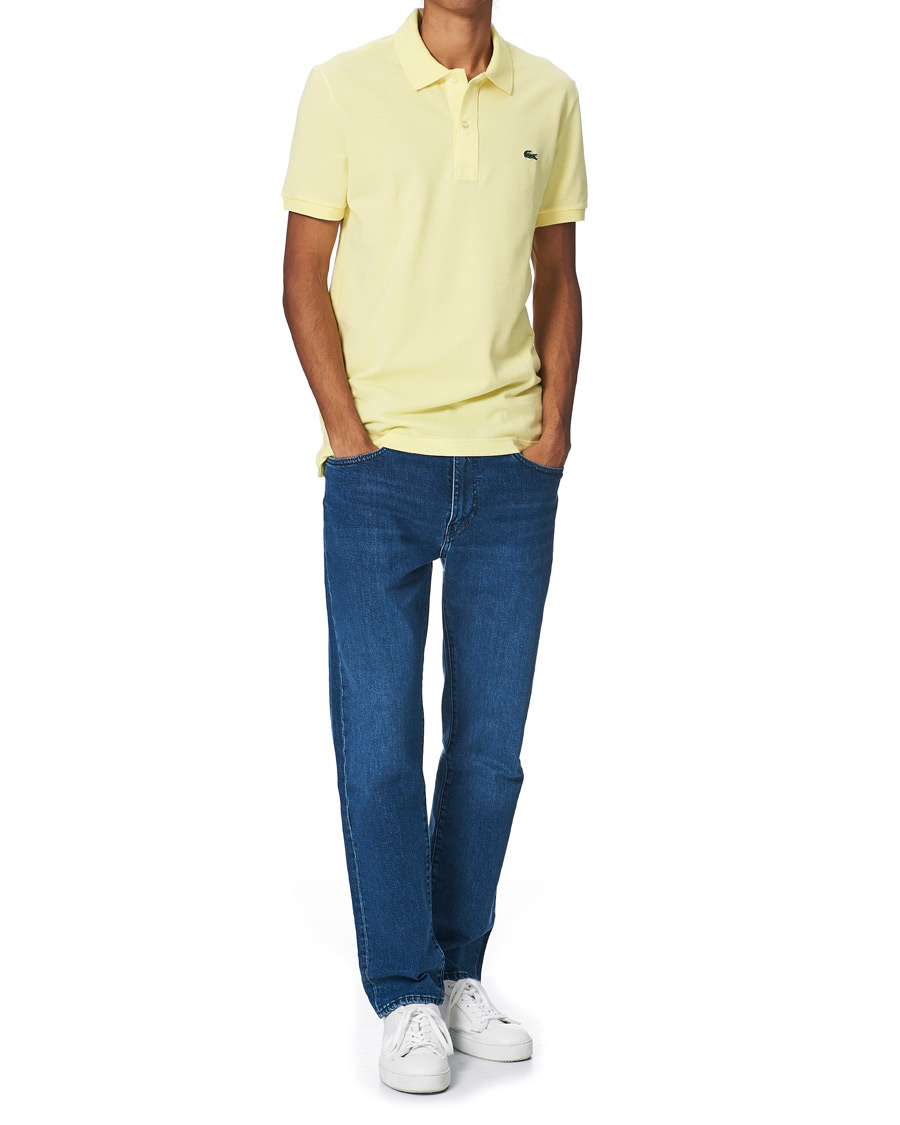 Homme | Polos | Lacoste | Slim Fit Polo Piké Bright Yellow