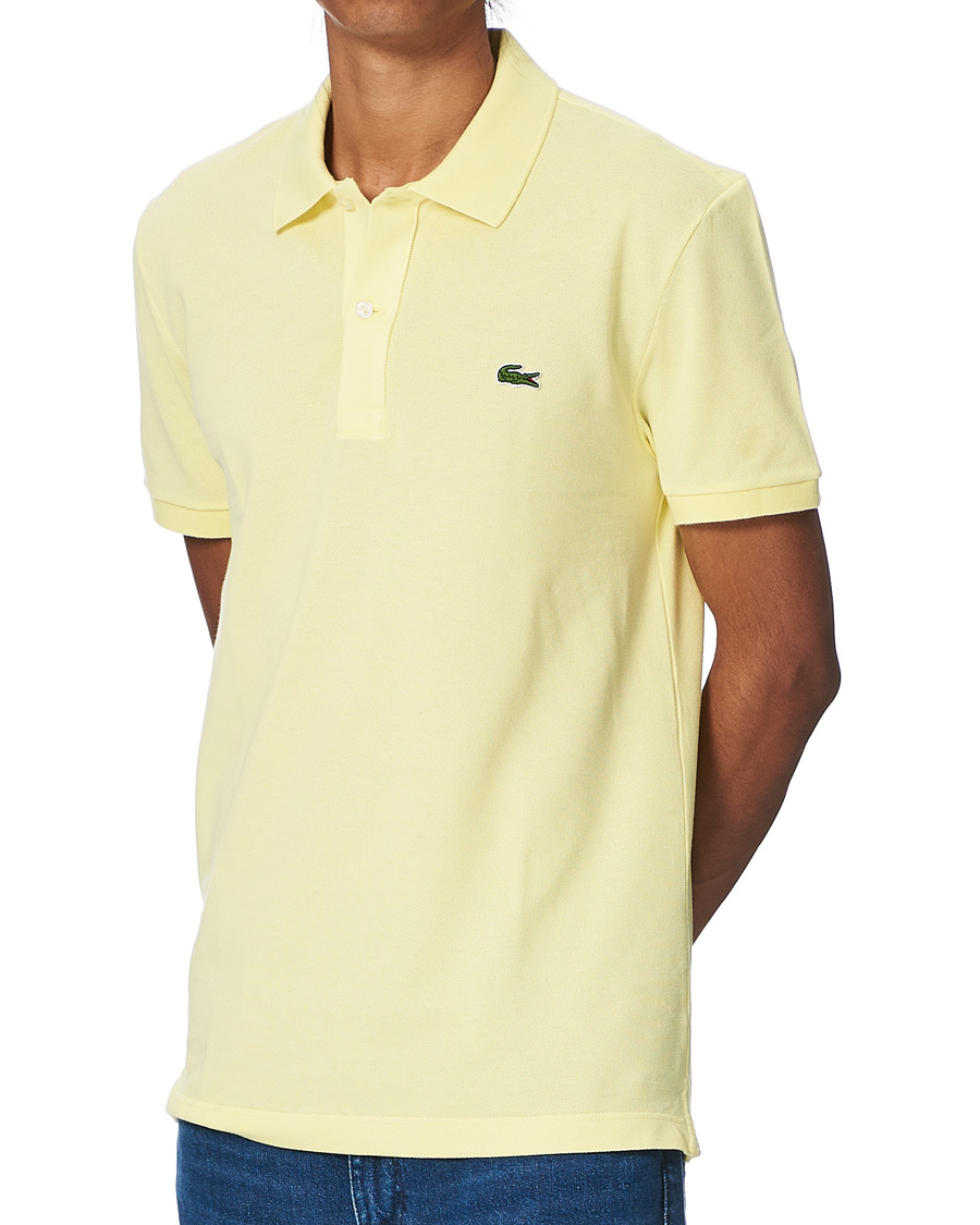 Homme | Polos | Lacoste | Slim Fit Polo Piké Bright Yellow