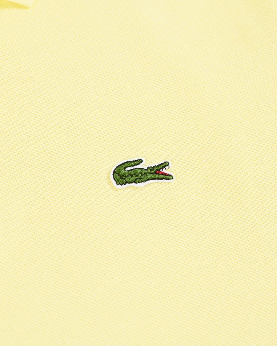 Homme | Polos | Lacoste | Slim Fit Polo Piké Bright Yellow
