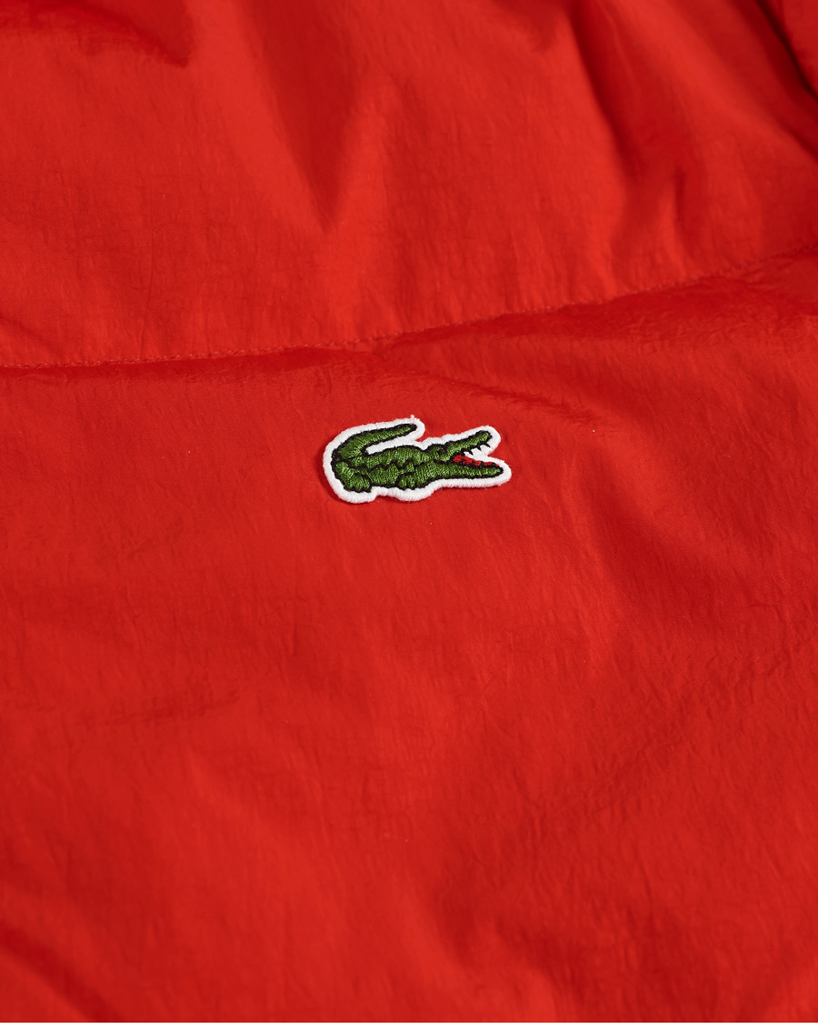 Homme | Manteaux Et Vestes | Lacoste | Down Hooded Jacket Red