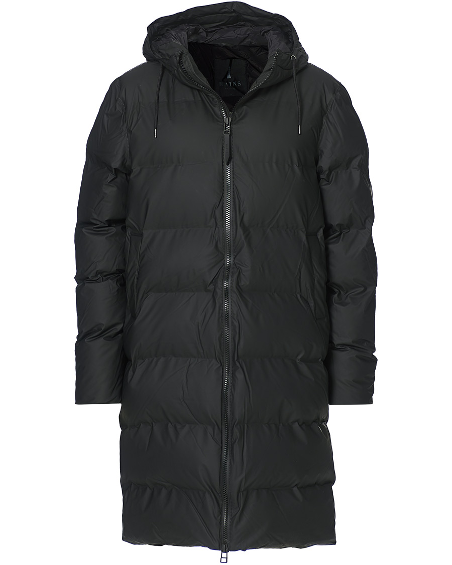 Homme | Manteaux Et Vestes | RAINS | Waterproof Long Puffer Jacket Black