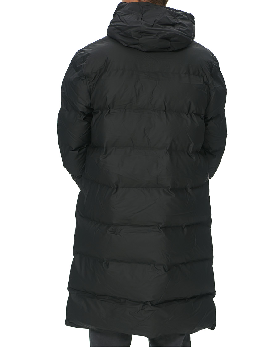 Homme | Manteaux Et Vestes | RAINS | Waterproof Long Puffer Jacket Black