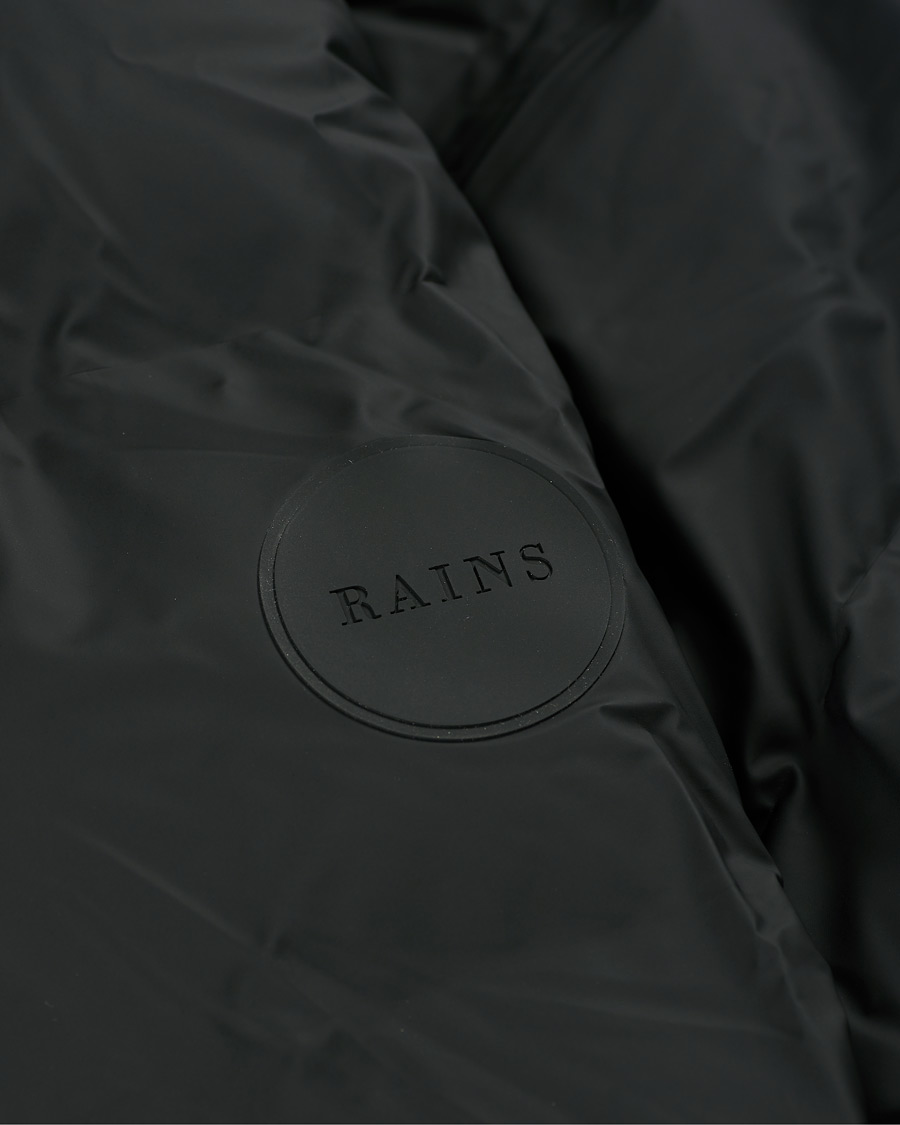 Homme | Manteaux Et Vestes | RAINS | Waterproof Long Puffer Jacket Black