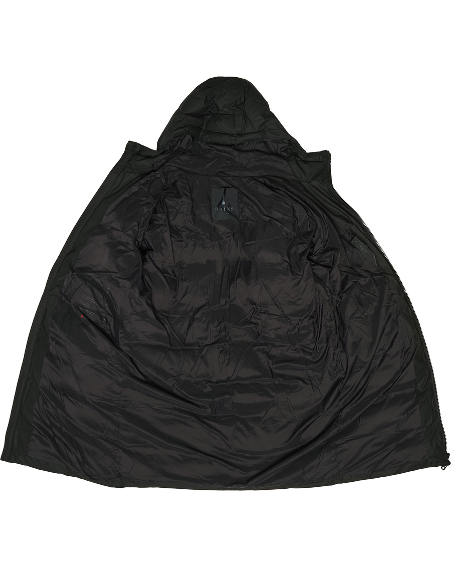 Homme | Manteaux Et Vestes | RAINS | Waterproof Long Puffer Jacket Black