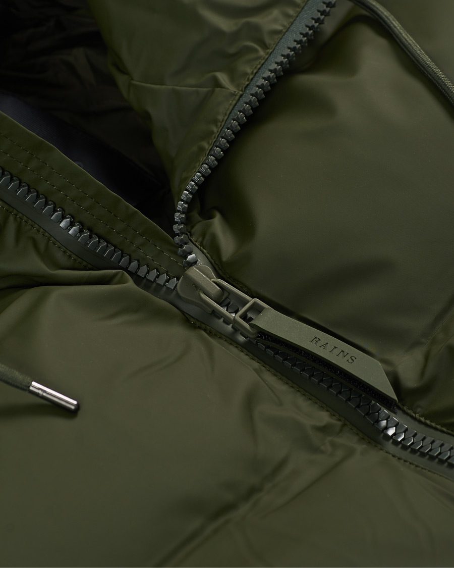 Homme | Manteaux Et Vestes | RAINS | Waterproof Long Puffer Jacket Green