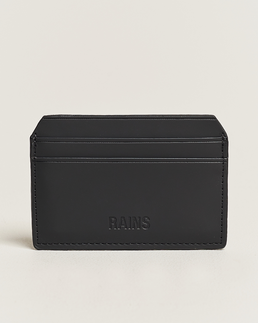 Homme | RAINS Card Holder Black | RAINS | Card Holder Black