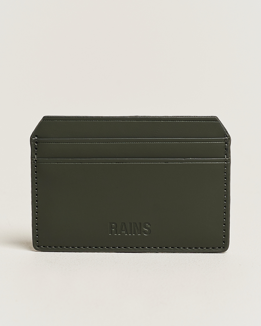 Homme | RAINS Card Holder Green | RAINS | Card Holder Green