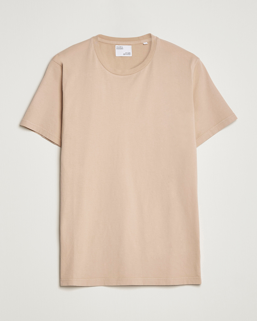 Homme | T-shirts | Colorful Standard | Classic Organic T-Shirt Honey Beige