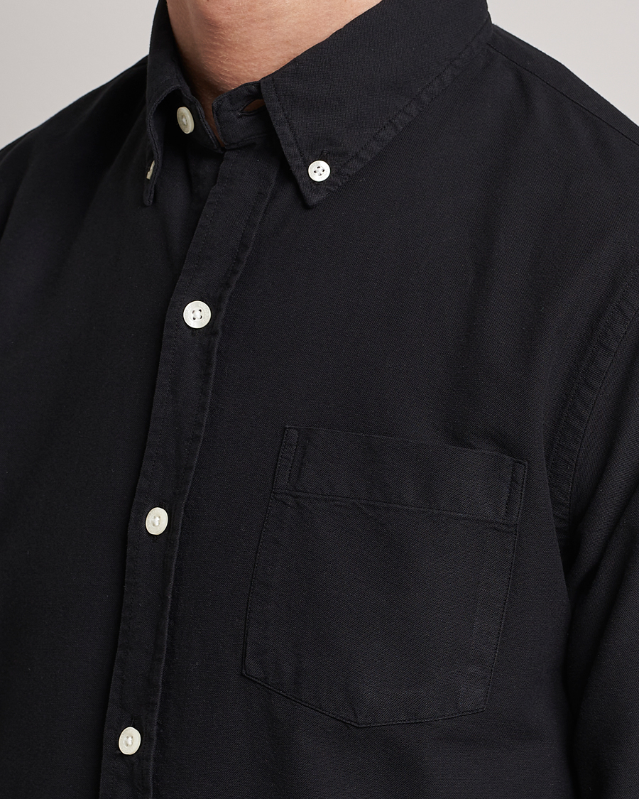 Homme | Chemises | Colorful Standard | Classic Organic Oxford Button Down Shirt Deep Black