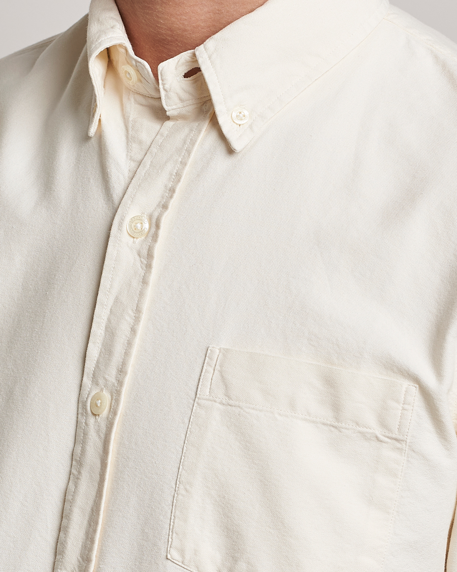 Homme | Chemises | Colorful Standard | Classic Organic Oxford Button Down Shirt Ivory White