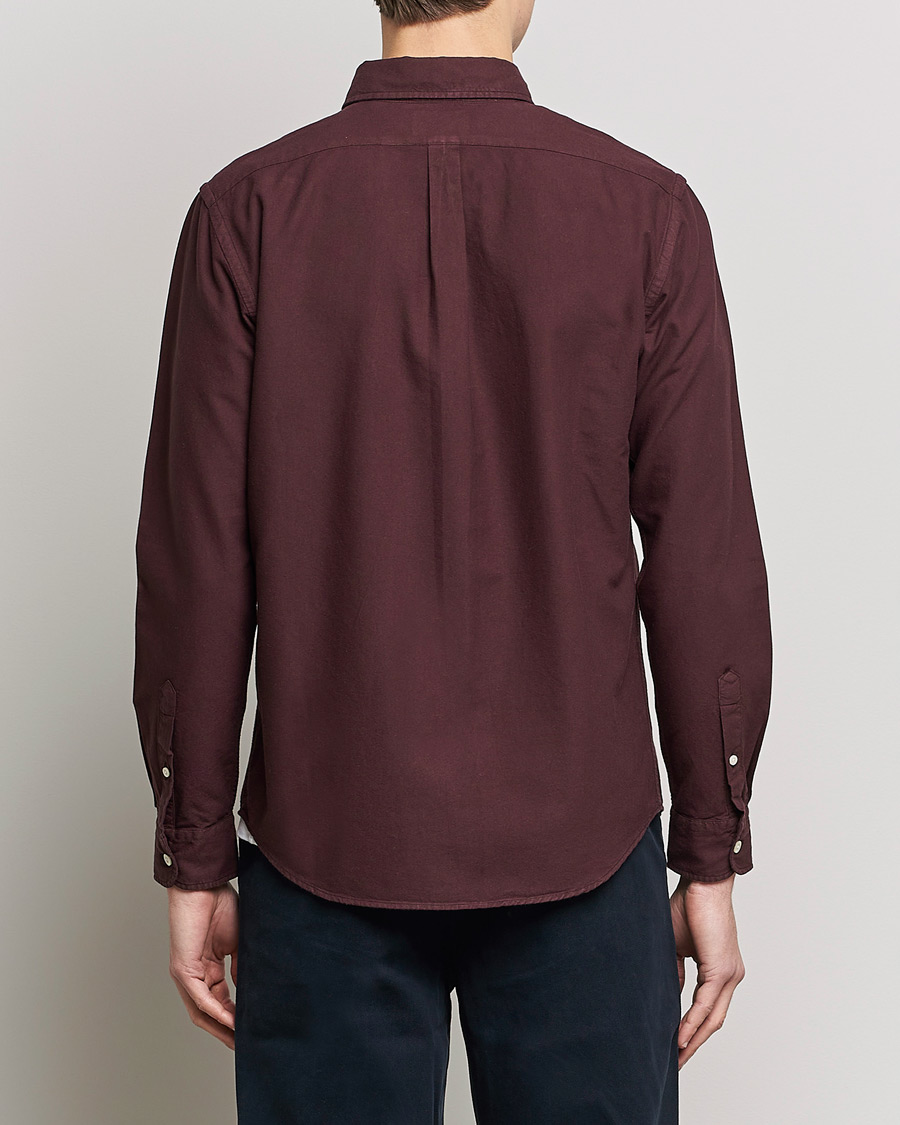 Homme | Chemises | Colorful Standard | Classic Organic Oxford Button Down Shirt Oxblood Red