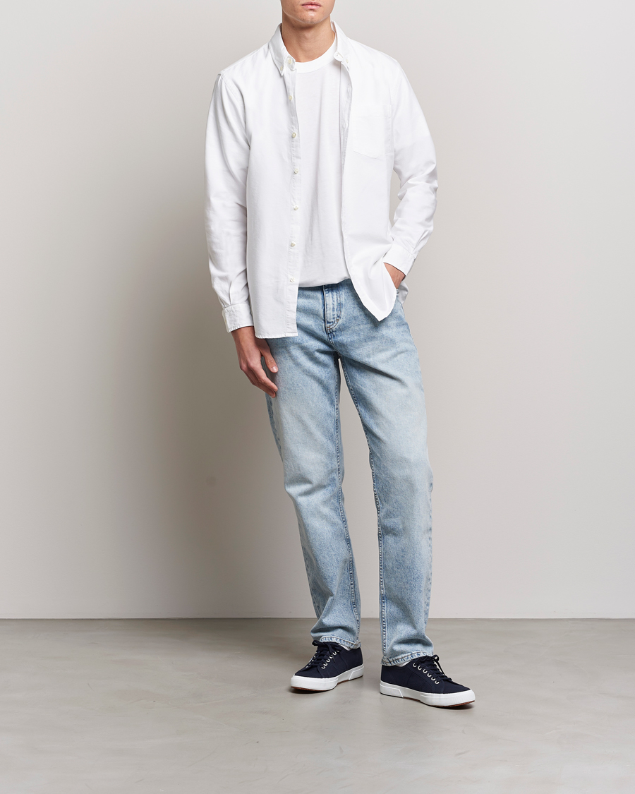 Homme | Chemises | Colorful Standard | Classic Organic Oxford Button Down Shirt White