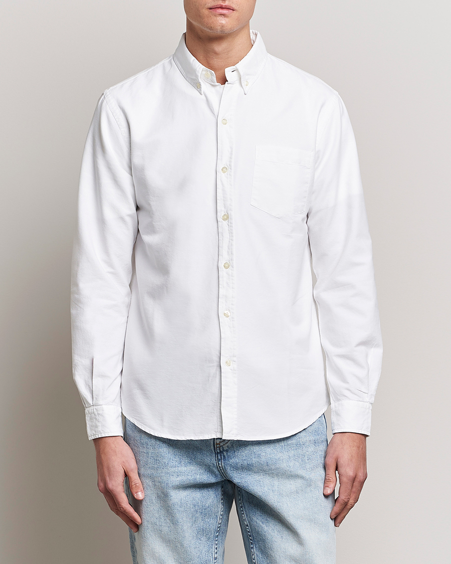 Homme | Casual | Colorful Standard | Classic Organic Oxford Button Down Shirt White