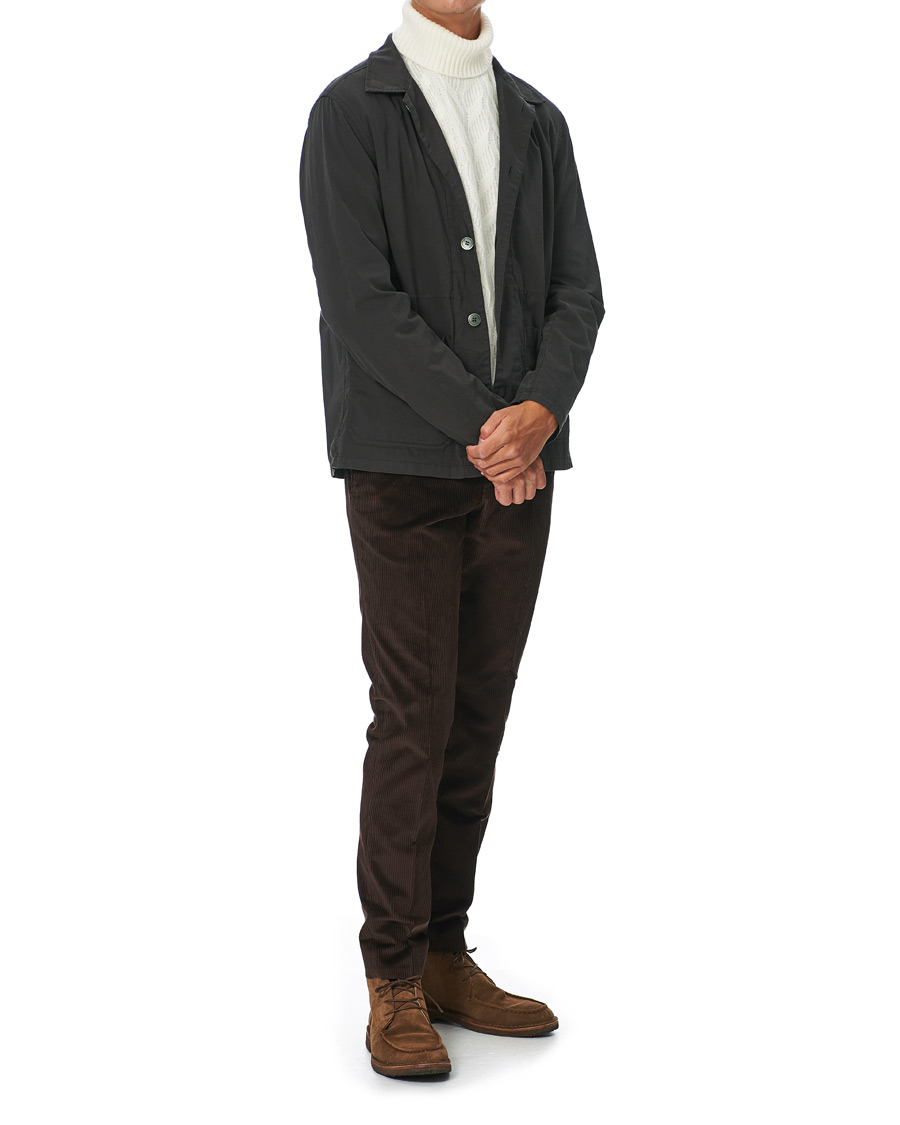 Homme | Pulls Et Tricots | Oscar Jacobson | Samir Wool/Cashmere Cable Rollneck Creme