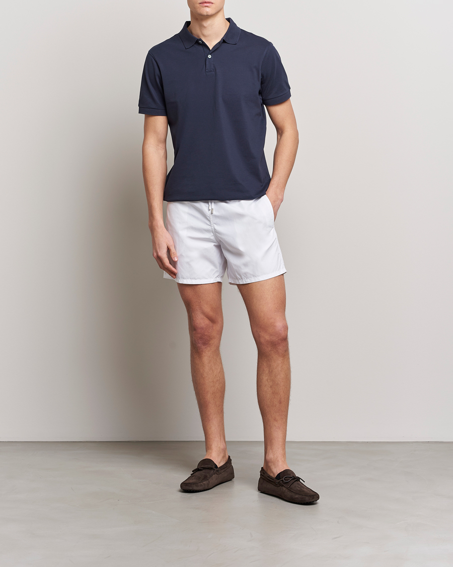 Homme | Maillots De Bain | Vilebrequin | Moorea Swimshorts Blanc