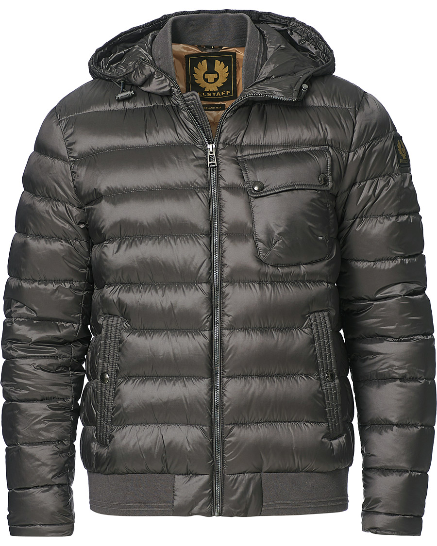 Homme | Manteaux Et Vestes | Belstaff | Streamline Down Jacket Granite Grey