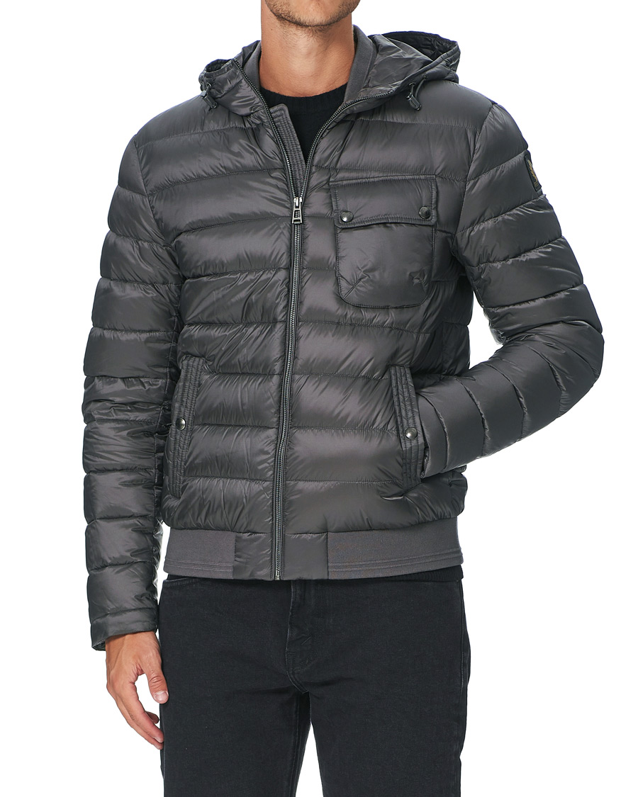Homme | Manteaux Et Vestes | Belstaff | Streamline Down Jacket Granite Grey