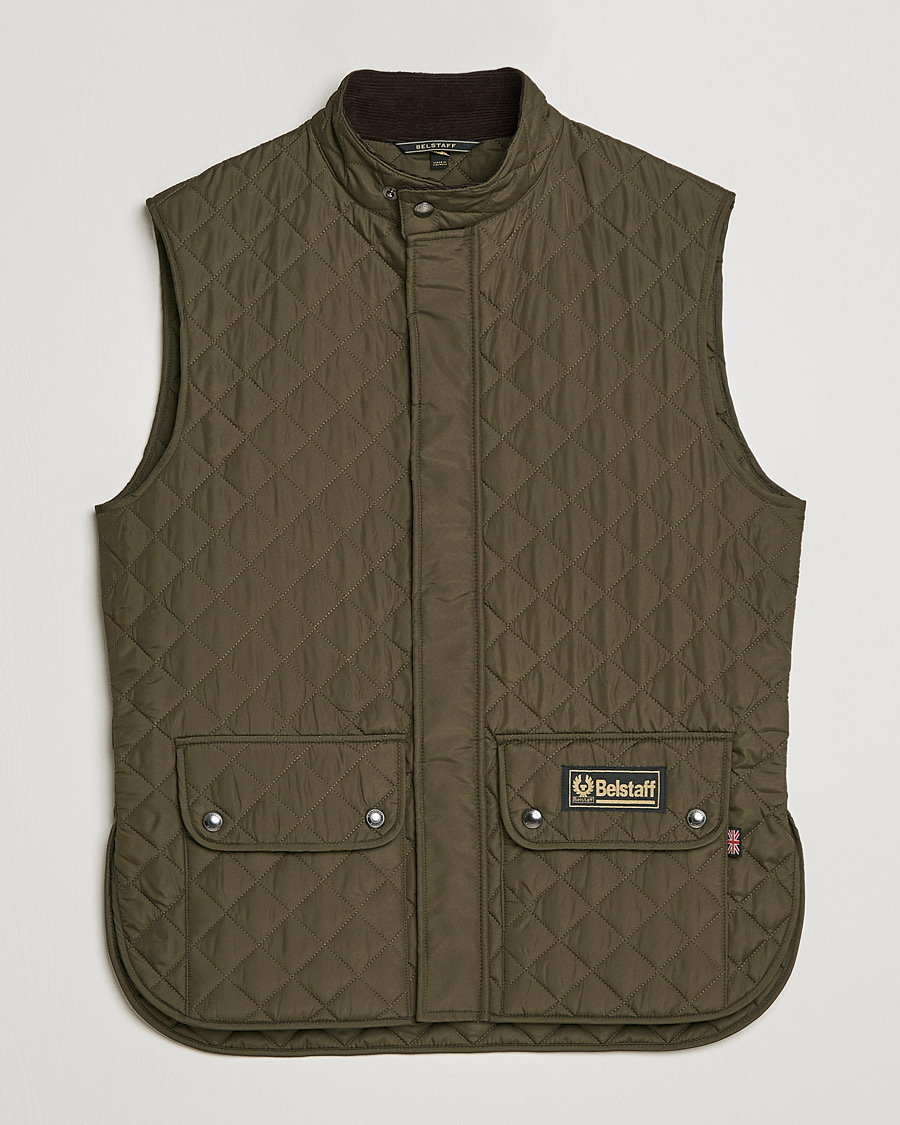 Homme | Gilets | Belstaff | Waistcoat Quilted Faded Olive