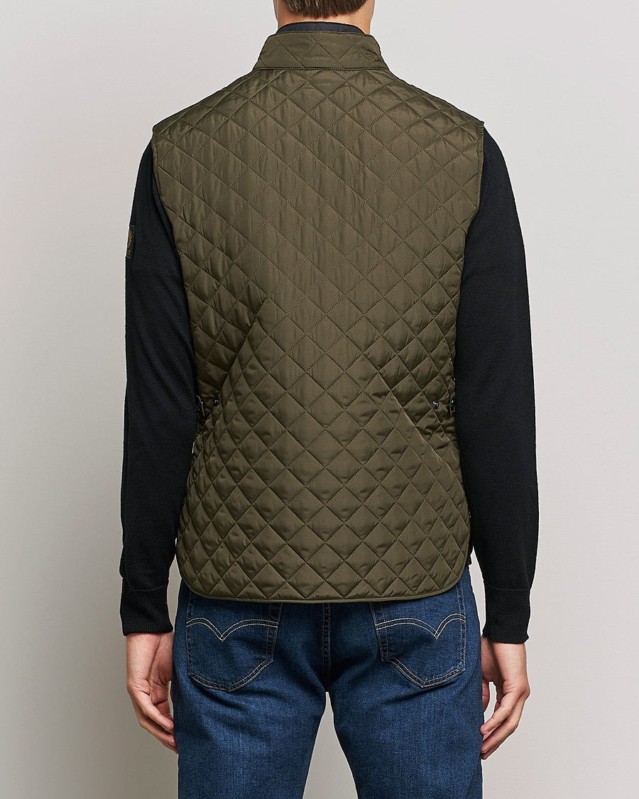 Homme | Gilets | Belstaff | Waistcoat Quilted Faded Olive