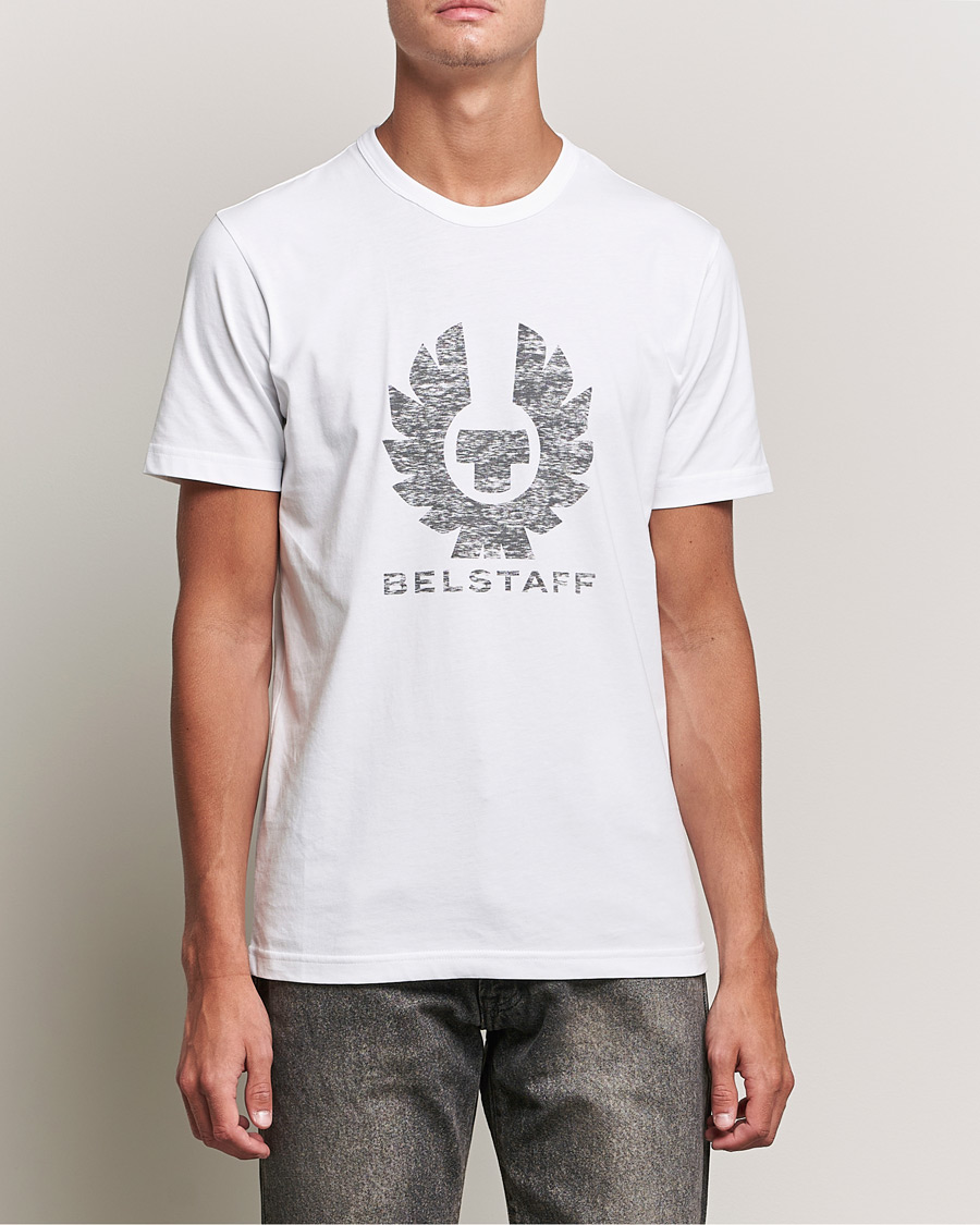 Homme | T-shirts | Belstaff | Coteland Logo Crew Neck Tee White