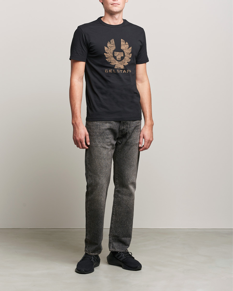 Homme | T-shirts | Belstaff | Coteland Logo Crew Neck Tee Black
